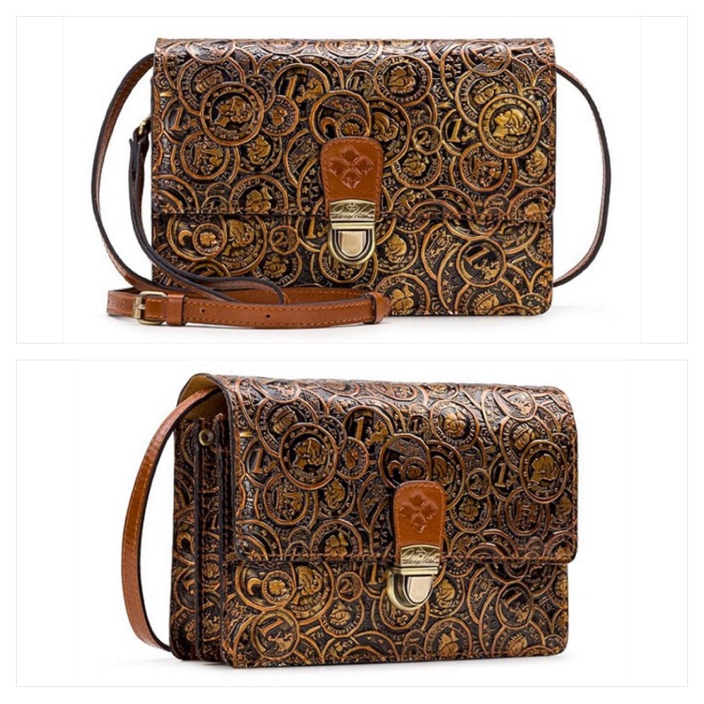 👜Patricia Nash Crossbody Coin Tooled Collection